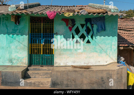 Street und fahren Fotos von Jeypore Odisha Indien genommen von Mary Catherine Messner für mctravelpics.com. Stockfoto