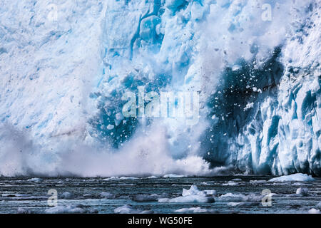 Küstenlandschaft, Kenai Fjords National Park, Alaska Stockfoto