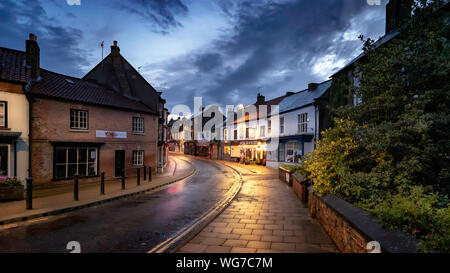 Finkle Straße, Thirsk Stockfoto