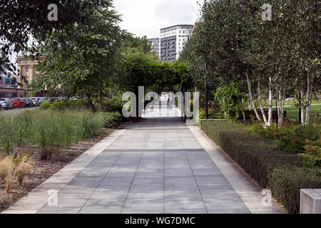 Eastside City Park, Birmingham, West Midlands, England, Großbritannien Stockfoto