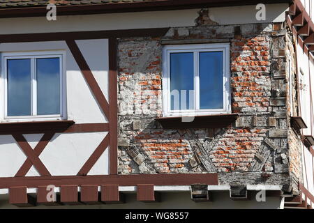 Günzburg in Günzburg ist eine Stadt in Bayern, Deutschland, mit vielen historischen Sehenswürdigkeiten Stockfoto