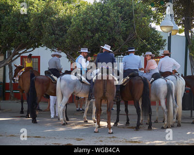 Messe von Málaga 2019. Andalusien, Spanien. Stockfoto