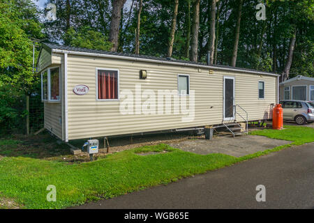 Haven Lakeland Freizeitpark, Moor Ln, Flookburgh, Grange-over-Sands, Cumbria, England, Großbritannien Stockfoto