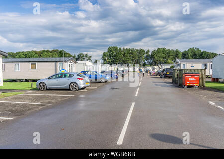 Haven Lakeland Freizeitpark, Moor Ln, Flookburgh, Grange-over-Sands, Cumbria, England, Großbritannien Stockfoto