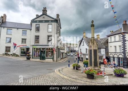 King Street, Ulverston, Cumbria, England, Großbritannien Stockfoto