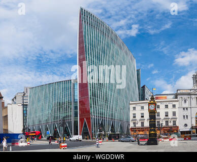 Nova Victoria, eine zeitgenössische Architektur städtische moderne Bürogebäude Gebäude in Victoria, Westminster, London, England, UK. Stockfoto