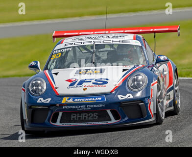 Auto Nummer 33, Fahrer, Dan Harper, JTR, GBR, Position 1. Stockfoto