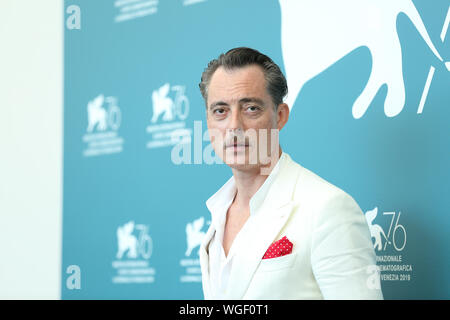 Venedig, Italien. 01 Sep, 2019. Maurizio Lombardi nimmt an den neuen Papst photocall während des 76. Filmfestival von Venedig (Credit: Mickael Chavet/Daybreak/Alamy Live News) Credit: Mickael Chavet/Alamy leben Nachrichten Stockfoto