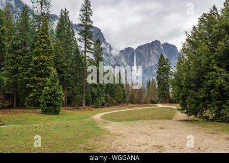 Die malerische Landschaft des Yosemite National Park, Kalifornien. USA Stockfoto
