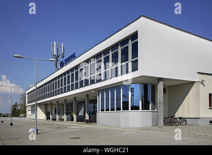 Bahnhof in Terespol. Polen Stockfoto