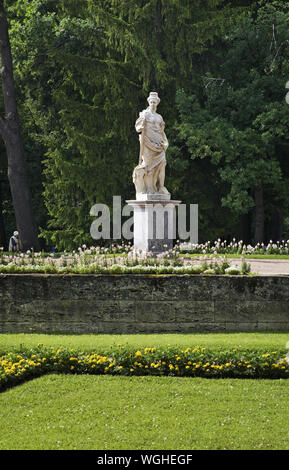 Schloss und Park Pavlovsk Ensemble in der Nähe von Sankt Petersburg. Russland Stockfoto