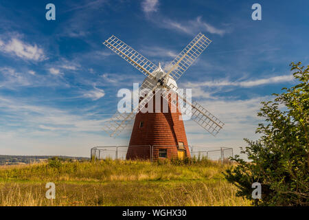 Halnaker Windmühle in der Nähe von Chichester, West Sussex, Großbritannien Stockfoto