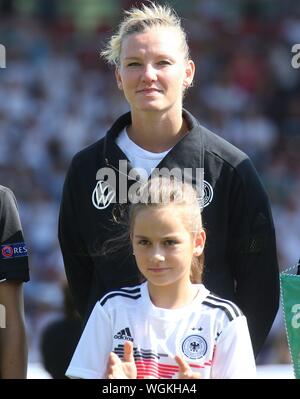 Kassel, Deutschland. 31 Aug, 2019. firo: 2019/2020 31.08.2019 Fußball, Frauen, Damen. Em-Qualifikation, Nationalmannschaft Deutschland - Montenegro 10:0 Hochformat. Alexandra Popp | Verwendung der weltweiten Kredit: dpa/Alamy leben Nachrichten Stockfoto