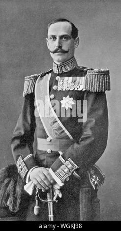 König Haakon VII. von Norwegen (1872-1957) über 1942 fotografiert. Stockfoto