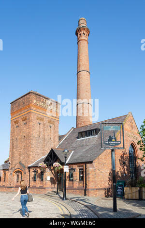 Das pumpenhaus Pub, Royal Albert Dock, Liverpool Waterfront, Liverpool, Merseyside, England, Vereinigtes Königreich Stockfoto