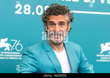 Venedig, Italien. 1. September 2019. Leonardo Sbaraglia besucht die Foto Aufruf von 'Wasp Network" während der 76. Filmfestival von Venedig Palazzo del Casino auf dem Lido in Venedig, Italien, am 01. September 2019. | Verwendung der weltweiten Kredit: dpa Picture alliance/Alamy leben Nachrichten Stockfoto