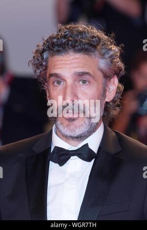 Venedig, Italien. 1. September 2019. Leonardo Sbaraglia besucht die Premiere von "Wasp Network" während der 76. Filmfestival von Venedig Palazzo del Cinema am Lido in Venedig, Italien, am 01. September 2019. | Verwendung der weltweiten Kredit: dpa Picture alliance/Alamy leben Nachrichten Stockfoto