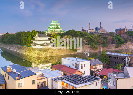 Nagoya, Japan auf der Burg. Stockfoto