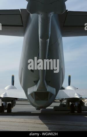 Aerial Refuelling Boom. Air Mobility Command Museum, Dover AFB, Dover, Delaware Stockfoto