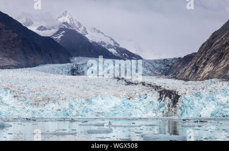 Mc Bride Gletscher, Glacier Bay National Park, Alaska. Stockfoto