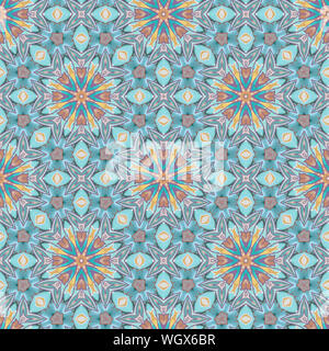 Interessante Formen schaffen eine schöne, symmetrisches Design Pattern, die nahtlos gefliest werden kann Stockfoto