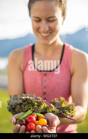 Gina Valdes, Seward, Alaska. Stockfoto
