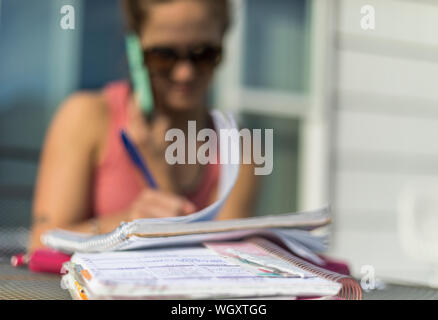 Gina Valdes, Seward, Alaska. Stockfoto