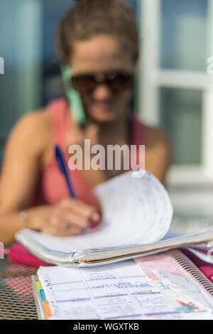 Gina Valdes, Seward, Alaska. Stockfoto