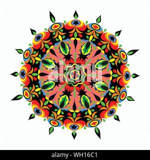 Mandalas Sammlung. Runde Ornament Muster Stock Vektor