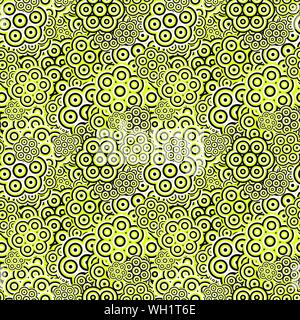 Nahtlose geometrische Blumenmuster wallpaper Design - Color Vector Illustration aus stilisierten Blumen Stock Vektor