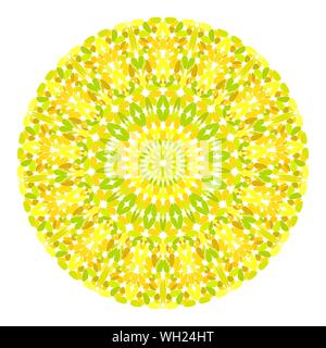 Bunte Blume ornament Mandala - abstrakten geometrischen vektor design Element Stock Vektor