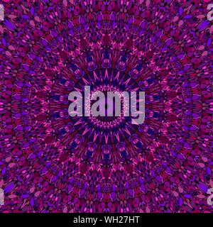 Abstrakt floral Mandala Hintergrund Design - Rundschreiben vektor Geometrie Stock Vektor