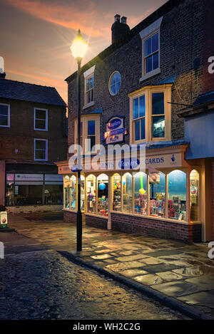 Thirsk Marktplatz Stockfoto