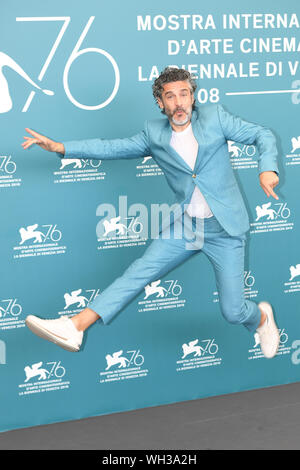 Venedig, Italien. 01 Sep, 2019. Leonardo Sbaraglia besucht einen Fotoshooting für die Weltpremiere von Wasp Netzwerk während der 76. Filmfestival von Venedig Palazzo del Cinema am 01 September, 2019 in Venedig, Italien. Credit: Roberto Ricciuti/Erwachen/Alamy leben Nachrichten Stockfoto