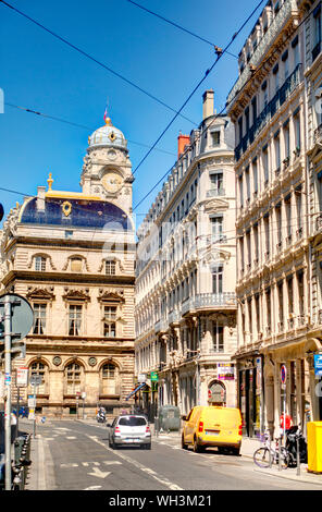Lyon, das historische Zentrum, HDR-Bild Stockfoto