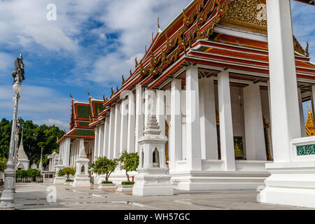 Vihara von Wat Ratchanatdaram, buddhistische Tempel (Wat) in Bangkok, Thailand Stockfoto