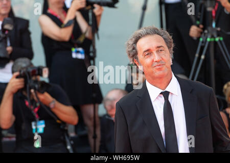 Venedig, Italien. 01 Sep, 2019. Paolo Sorrentino nimmt an den roten Teppich für die Weltpremiere des neuen Papstes während des 76. Filmfestival von Venedig Palazzo del Cinema am 01 September, 2019 in Venedig, Italien. Credit: Roberto Ricciuti/Erwachen/Alamy leben Nachrichten Stockfoto