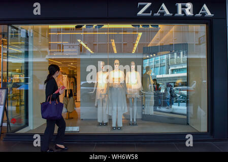 Zara Store, Kyoto, Japan Stockfoto