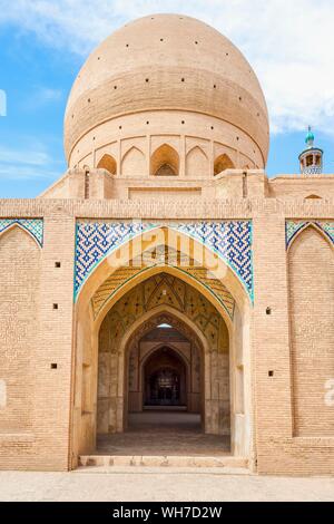 Agha Bozorg Moschee, Kashan, Provinz Isfahan, Iran Stockfoto