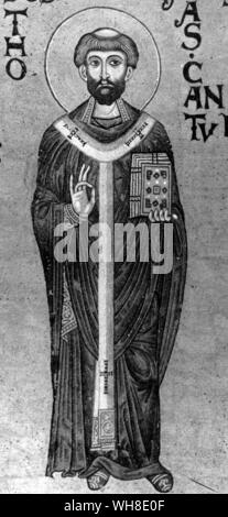 Der heilige Thomas Becket (1118-1170), englischer Priester und Politiker. Stockfoto