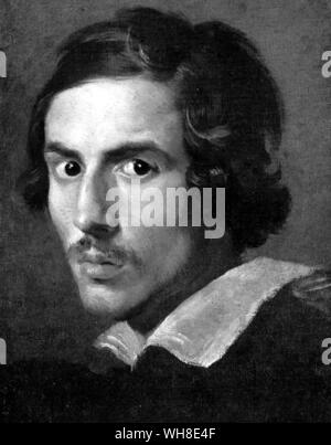 Selbstbildnis 1622 von Gian Lorenzo Bernini (1598-1680). Stockfoto