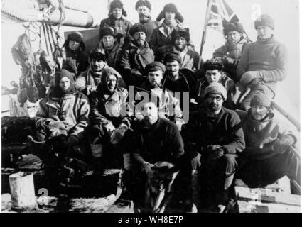 Allgemein von Quest, Shackleton Expedition 1921-1922. Kapitän Sir Ernest Henry Shackleton (1874-1922) war ein anglo-irischen Explorer, jetzt hauptsächlich für seine Antarktis Expedition von 1914-1916 im Schiff Ausdauer erinnert. Aus der Antarktis: Der letzte Kontinent, der von Ian Cameron Seite 7.. . Stockfoto