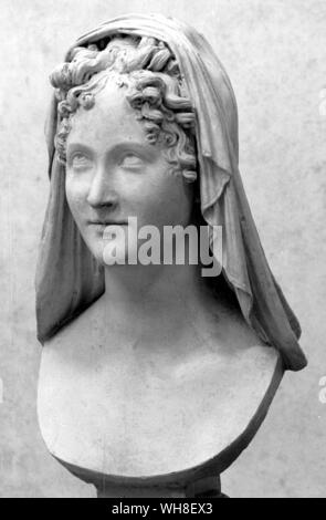 Antonio Canova: Madame Recamier 1813. Die französische Gesellschaft Gastgeberin, in Lyon geboren, heiratete Jacques Recamier. Stockfoto