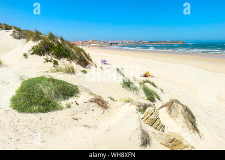 Praia da Gamboa, Peniche, Leiria District, Estremadura, Portugal, Europa Stockfoto