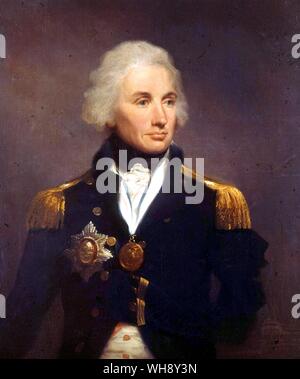 Horatio Nelson englischer Admiral 1758-1805 Stockfoto