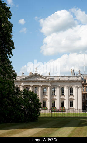 Senat Haus mit Gonville und Caius College im Hintergrund, Cambridge, England. Stockfoto