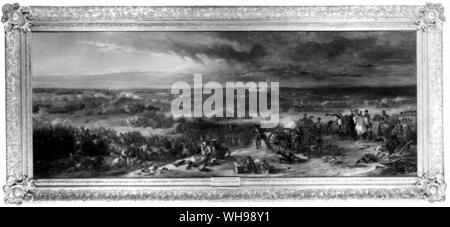 Kriegsführung/die Schlacht von Waterloo, 1815. Stockfoto