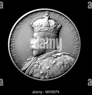 König Edward VII (1841-1910), König von England von 1901-1910. Stockfoto