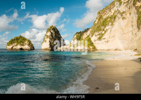 Diamond Beach, Klungkung, Nusa Penida, Bali, Indonesien, Südostasien, Asien Stockfoto