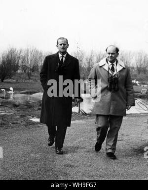 Prinz Philip, Herzog von Edinburgh. Ehemann von Königin Elisabeth II. von England. Stockfoto